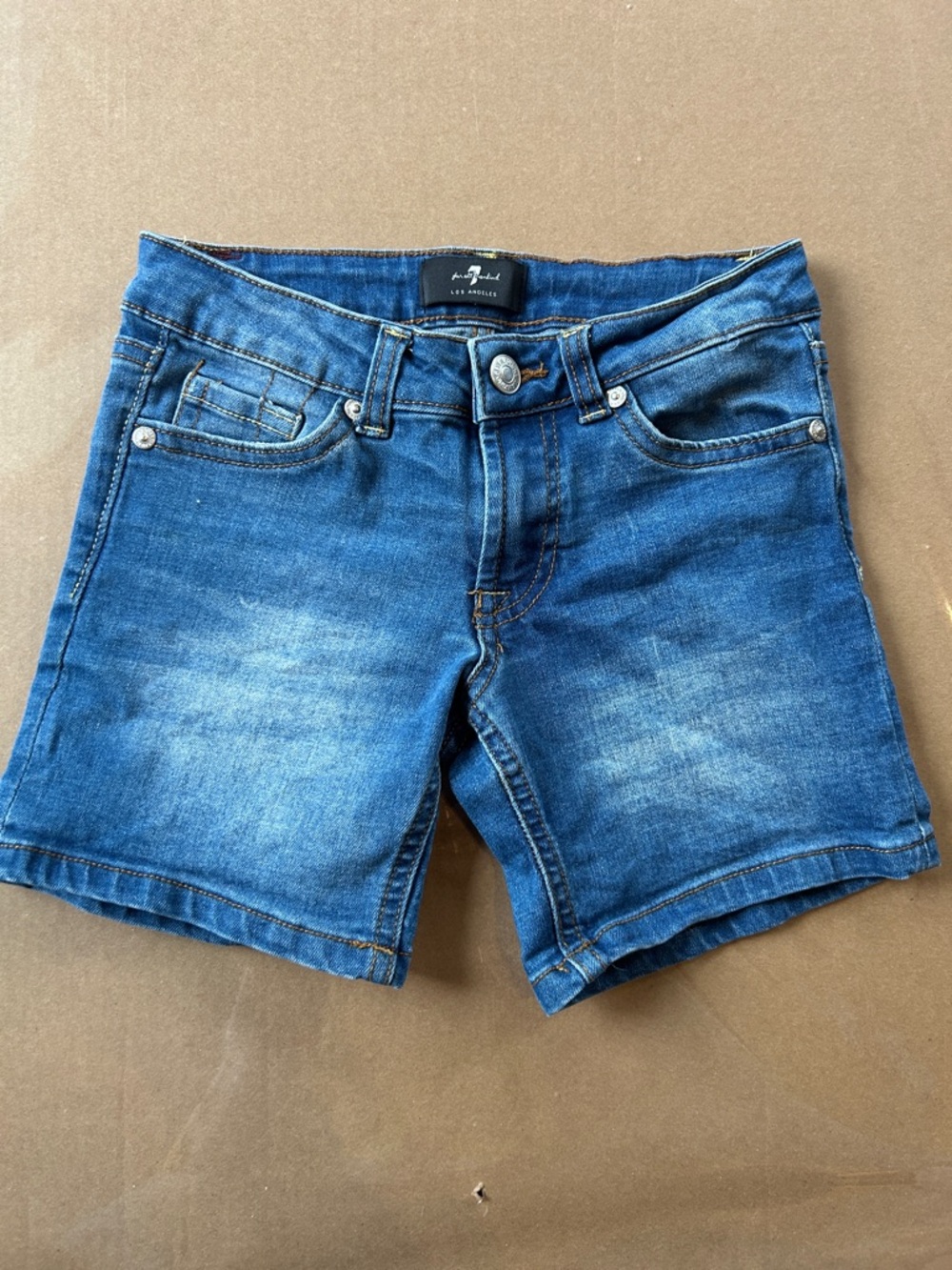 7 for all mankind, girls shorts